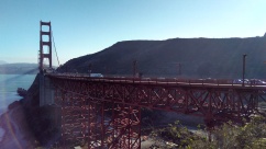 Vista Point na Golden Gate em San Francisco (Natália Cagnani)