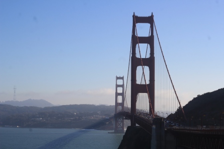 Vista Point na Golden Gate em San Francisco (Natália Cagnani)