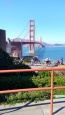 012_Atravessando a ponte Golden Gate em San Francisco (Natália Cagnani)
