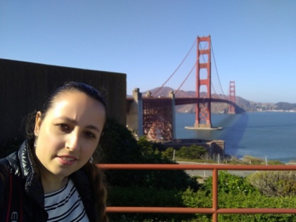 013_Atravessando a ponte Golden Gate em San Francisco (Natália Cagnani)