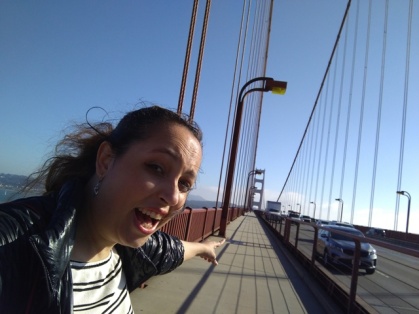 028_Atravessando a ponte Golden Gate em San Francisco (Natália Cagnani)