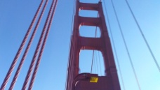 033_Atravessando a ponte Golden Gate em San Francisco (Natália Cagnani)