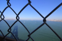 081_Atravessando a ponte Golden Gate em San Francisco (Natália Cagnani)
